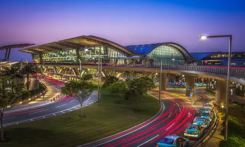 ദോഹ ഹമദ് വിമാനത്താവളത്തില് സുരക്ഷ ശക്തമാക്കുന്നു ദോഹ ഹമദ് വിമാനത്താവളത്തില് സുരക്ഷ ശക്തമാക്കുന്നു