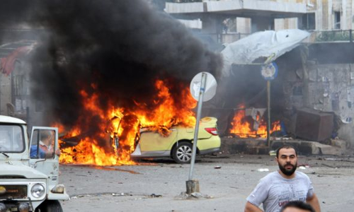 സിറിയയില്‍ ചാവേര്‍ ആക്രമണ പരമ്പര; നൂറിലേറെ മരണം