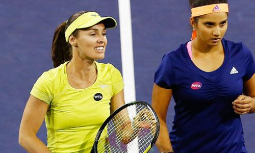 ഫ്രഞ്ച് ഓപ്പണ്‍: സാനിയ സഖ്യം കുതിക്കുന്നു