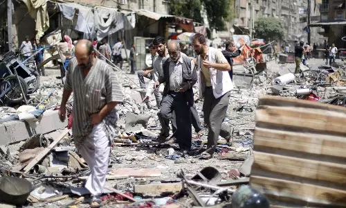 സിറിയയുടെ പുനര്‍നിര്‍മാണത്തിന് സഹായവുമായി ഫ്രാന്‍സ്