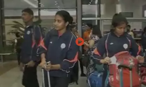 തുര്‍ക്കിയില്‍ നിന്നു ഇന്ത്യന്‍ കായികതാരങ്ങള്‍ ഡല്‍ഹിയിലെത്തി