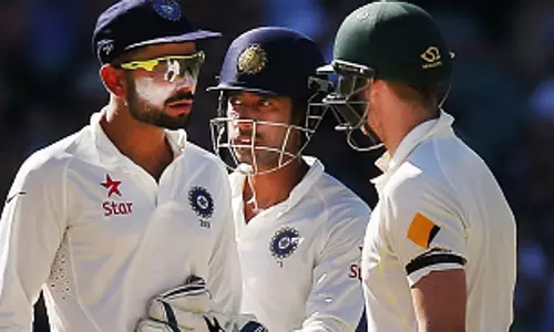 “കോഹ്‍ലിയോട് ചൂടാകാന്‍ നില്‍ക്കണ്ട, പണിയാകും’’ ആസ്ട്രേലിയന്‍ കളിക്കാര്‍ക്ക് ഹസിയുടെ മുന്നറിയിപ്പ്