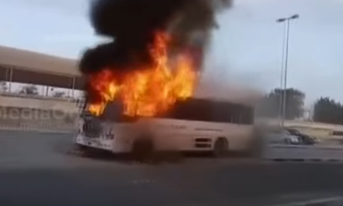 ബഹ്റൈനിൽ സ്കൂള്‍ ബസിന് തീ പിടിച്ച സംഭവം; അന്വേഷണം പുരോഗമിക്കുന്നു