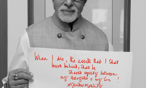 താന് മരിച്ചാല് സ്വത്തുക്കള് മകനും മകള്ക്കും ഒരു പോലെ: ലിംഗസമത്വത്തിലൂന്നി ബിഗ് ബിയുടെ സ്വത്ത് വീതംവെപ്പ് താന് മരിച്ചാല് സ്വത്തുക്കള് മകനും മകള്ക്കും ഒരു പോലെ: ലിംഗസമത്വത്തിലൂന്നി ബിഗ് ബിയുടെ സ്വത്ത് വീതംവെപ്പ്