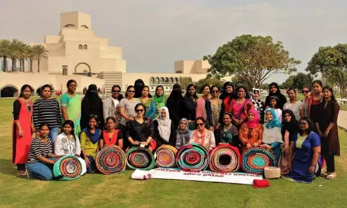 ഗിന്നസ് ലക്ഷ്യവുമായി ഖത്തറിലെ പ്രവാസി വനിതകള്‍