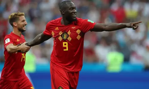 ലുക്കാക്കുവിന് ഇരട്ടഗോൾ; വരവറിയിച്ച് ബെൽജിയം