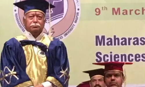 ആർ.എസ്​.എസ്​ ​​മേധാവിക്ക്​ പശു ഗവേഷണത്തിൽ ഡോക്​ടറേറ്റ്​