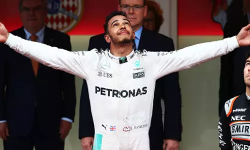 മോണോകോ ഗ്രാന്‍പ്രിയില്‍ ലൂയി ഹാമില്‍ട്ടണ്‍ ജേതാവ്