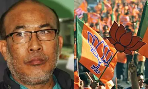 മണിപ്പൂരില്‍ ബിജെപി സര്‍ക്കാര്‍ അധികാരമേറ്റു