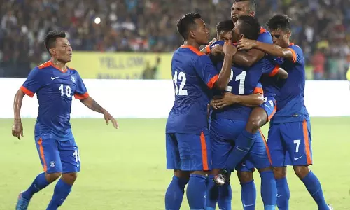 ഫിഫ റാങ്കിങ്ങില്‍ വന്‍ കുതിപ്പ് നടത്തി ഇന്ത്യ