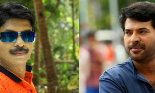 മമ്മൂട്ടിയോടൊപ്പം അഭിനയിക്കുന്നതിന്റെ ത്രില്ലില്‍ സന്തോഷ് പണ്ഡിറ്റ് 