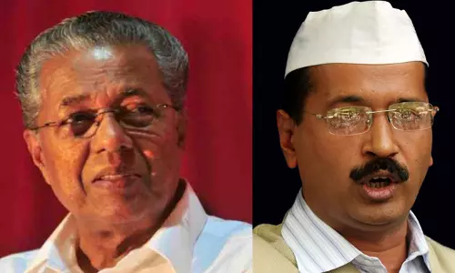 പിണറായും കേജ്‍രിവാളും കൂടിക്കാഴ്ച്ച നടത്തി
