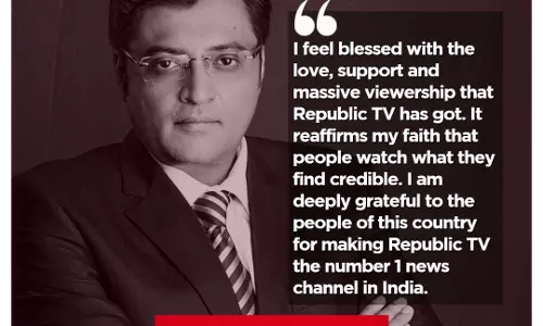 അര്‍ണബ് ഗോസ്വാമിയുടെ പുതിയ ടിവി ചാനല്‍ റിപ്പബ്ലിക് ലൈവില്‍, ആദ്യ വെടി ലാലുവിനെതിരെ