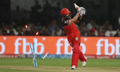 ബംഗളൂരുവിന്‍റെ ത്രിമൂര്‍ത്തികളെ വീഴ്ത്തി സന്ദീപ്