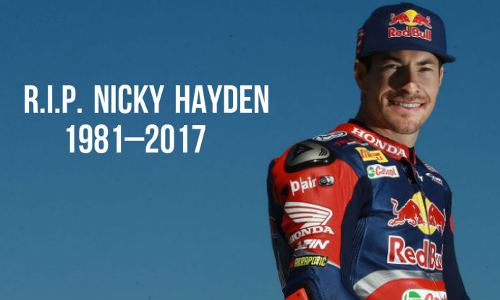 മുന് മോട്ടോ ജിപി ചാമ്പ്യന് നിക്കി ഹെയ്ഡന് അപകടത്തില് മരിച്ചു മുന് മോട്ടോ ജിപി ചാമ്പ്യന് നിക്കി ഹെയ്ഡന് അപകടത്തില് മരിച്ചു