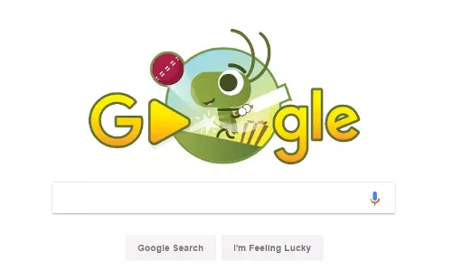 ഗൂഗിളില്‍ ക്രിക്കറ്റ് കളിക്കാം - ചാമ്പ്യന്‍സ് ട്രോഫിക്കായി ഡൂഡിള്‍