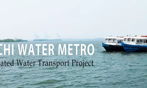 കൊച്ചി ജല മെട്രോയുടെ ജനറല് കണ്സള്ട്ടന്സിയായി എയ്കോം കണ്സോര്ഷ്യത്തെ നിയമിച്ചു കൊച്ചി ജല മെട്രോയുടെ ജനറല് കണ്സള്ട്ടന്സിയായി എയ്കോം കണ്സോര്ഷ്യത്തെ നിയമിച്ചു