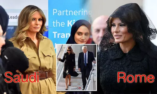 മെലാനിയ ട്രംപ് പോപ്പിന് മുന്നില്‍ ശിരോവസ്ത്രം ധരിച്ചത് എന്തുകൊണ്ട്?