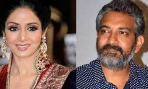 ബാഹുബലിയിലെ ശിവഗാമിയുടെ വേഷം ശ്രീദേവി നിരാകരിച്ചത് ഭാഗ്യമായി രാജമൗലി