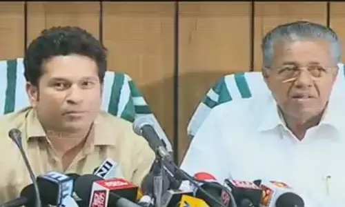 സച്ചിന് കേരളത്തിന്റെ ലഹരിവിരുദ്ധ പദ്ധതിയുടെ ബ്രാന്ഡ് അംബാസിഡര് സച്ചിന് കേരളത്തിന്റെ ലഹരിവിരുദ്ധ പദ്ധതിയുടെ ബ്രാന്ഡ് അംബാസിഡര്