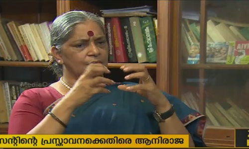 ഇന്നസെന്റിന്റേത് ക്രിമിനല്‍ പ്രസ്താവന, വനിതാ കമ്മീഷന്‍ സ്വമേധയാ കേസെടുക്കണമെന്ന് ആനി രാജ