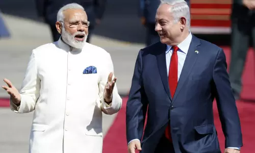 ഭീകരവാദത്തിനെതിരെ ഒന്നിച്ച് പോരാടുമെന്ന് ഇന്ത്യ- ഇസ്രായേല്‍ പ്രധാനമന്ത്രിമാര്‍
