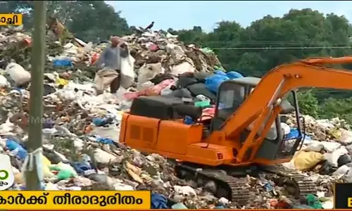 നാട്ടുകാര്‍ക്ക് തീരാദുരിതമായി ബ്രഹ്മപുരം പ്ലാന്റ്