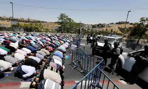 അല്‍ അഖ്സ പള്ളി ഇസ്രായേല്‍ അടച്ചു പൂട്ടി