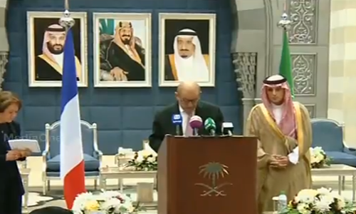 ഖത്തര്‍ പ്രതിസന്ധി പരിഹാരത്തിന് ഫ്രഞ്ച് വിദേശകാര്യ മന്ത്രി സൗദി സന്ദര്‍ശിച്ചു