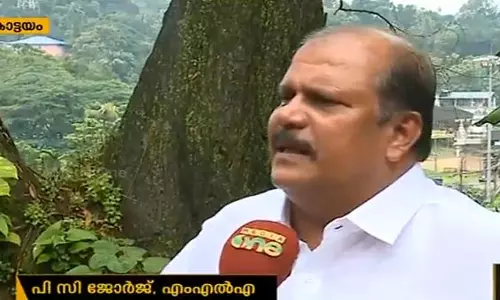 ശബരി വിമാനത്താവളം വരുന്നത് ചിലര്‍ തകര്‍ക്കാന്‍ ശ്രമിക്കുന്നുവെന്ന് പിസി ജോര്‍ജ്ജ്