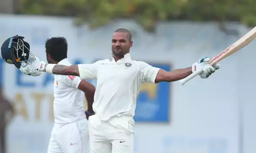 ഇരട്ടശതകം നഷ്ടമായെങ്കിലും ധവാന്റേത് തകര്‍പ്പന്‍ ഇന്നിങ്‌സ്  