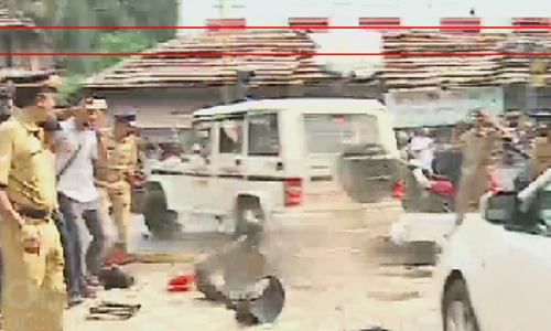 റൊണാള്‍ഡീഞ്ഞോ അപകടത്തില്‍ നിന്നും തലനാരിഴയ്ക്ക് രക്ഷപ്പെട്ടു