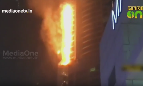 ദുബൈ മറീനയില്‍ വീണ്ടും തീപിടുത്തം