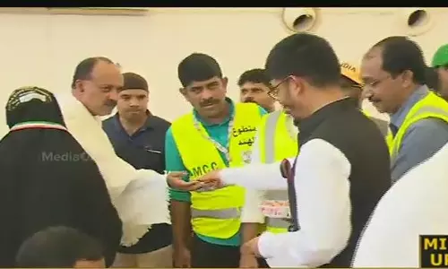 കേരളത്തില്‍ നിന്ന് ആദ്യ ഹജ്ജ് സംഘം ജിദ്ദയിലെത്തി