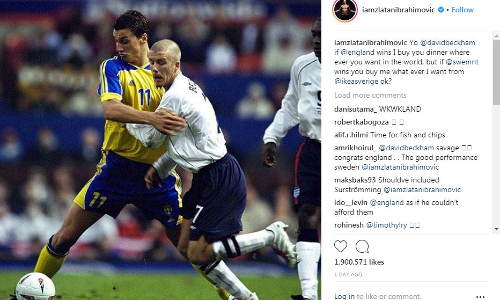 സ്വീഡനെ വിശ്വസിച്ച് ബെറ്റുവെച്ച ഇബ്ര പെട്ടു