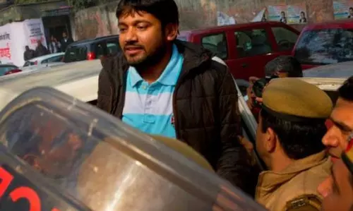 കനയ്യ കുമാര്‍ ജയില്‍ മോചിതനായി