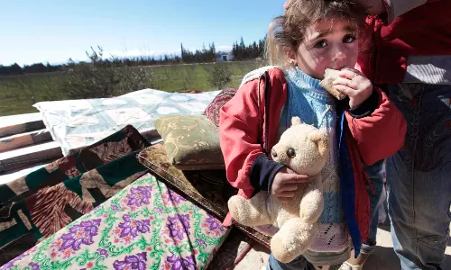 സിറിയയില്‍ പതിനായിരങ്ങള്‍ പട്ടിണി മരണത്തിന്റെ വക്കിലെന്ന് യുഎന്‍