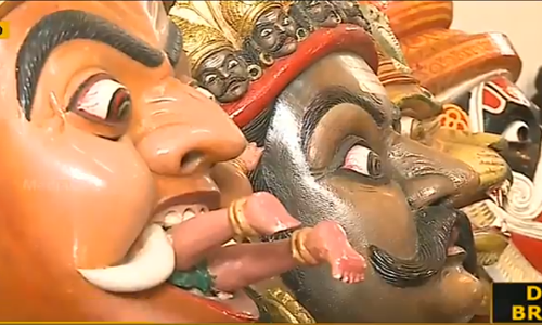 ആവേശം പകരാന്‍ കുമ്മാട്ടികള്‍ ഒരുങ്ങി