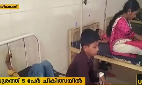 ഷവര്മ കഴിച്ച് ഭക്ഷ്യവിഷബാധ; അഞ്ച് പേര് ചികിത്സയില് ഷവര്മ കഴിച്ച് ഭക്ഷ്യവിഷബാധ; അഞ്ച് പേര് ചികിത്സയില്