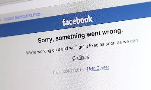 ഫേസ്‍ബുക്ക് പണിമുടക്കി