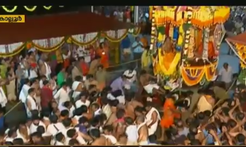 മൂകാംബിക ക്ഷേത്രത്തില്‍ മഹാ രഥോത്സവം സമാപിച്ചു