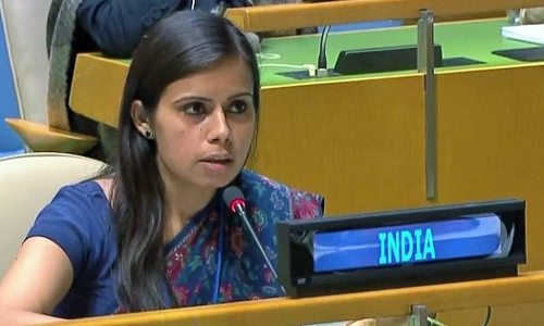 യുഎന്നില്‍ കശ്മീര്‍ പ്രശ്‌നം ആവര്‍ത്തിച്ചുന്നയിക്കുന്ന പാകിസ്താനെ പരിഹസിച്ച് ഇന്ത്യ