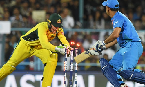 80 ട്വന്‍റി20കളില്‍ ആദ്യമായി ധോണി സ്റ്റമ്പ്ഡ്