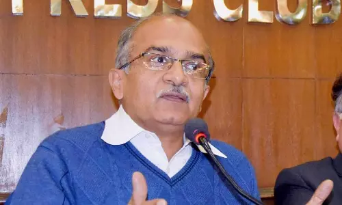 ഇന്ത്യ നാസി കാലഘട്ടത്തിലെ ജർമനിക്ക്​ സമാനമായ അവസ്ഥയിലെന്ന് അഡ്വ. പ്രശാന്ത് ഭൂഷണ്‍