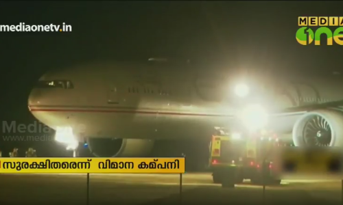 യന്ത്രത്തകരാര്‍; ഇത്തിഹാദ്​ വിമാനം അടിയന്തരമായി നിലത്തിറക്കി