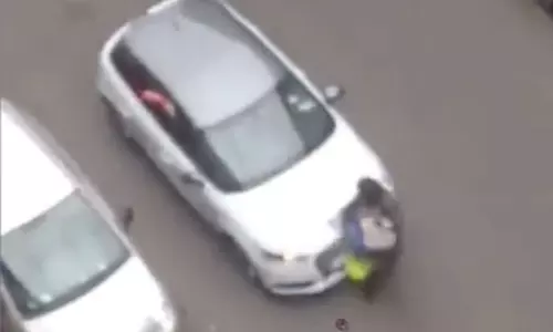 ബ്രസല്‍സില്‍ മുസ്‍ലിം വിരുദ്ധ റാലിക്കിടെ കാര്‍ യുവതിയെ ഇടിച്ചുതെറിപ്പിച്ചു