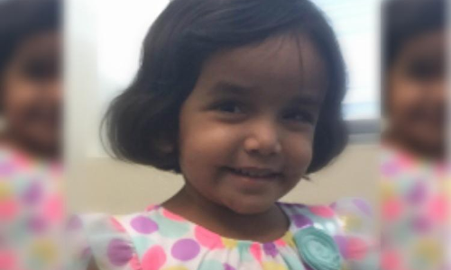 യുഎസില്‍ മലയാളി ബാലികയുടെ തിരോധാനം; ദുരൂഹത തുടരുന്നു