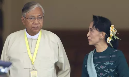 മ്യാന്മര്‍ പ്രസിഡന്‍റായി ടിന്‍ ജോ അധികാരമേറ്റു