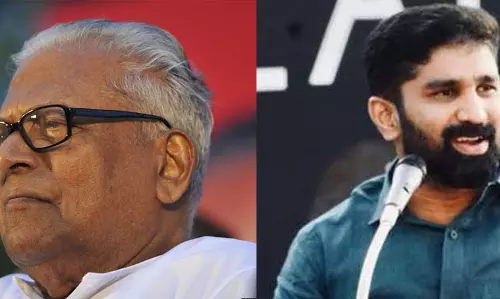 ഒളിഞ്ഞുനോട്ടം വിഎസിന്‍റെ വീക്ക്നെസ്, ഗാന്ധിജിയെ വലിച്ചിഴച്ചത് ഇരട്ടത്താപ്പ്: രൂക്ഷ പ്രതികരണവുമായി ബല്‍റാം