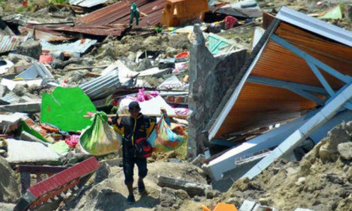 ഇന്തോനേഷ്യ; മരണസംഖ്യ 1944 ആയി